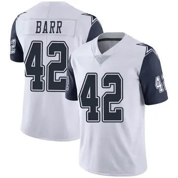 Anthony Barr Dallas Cowboys Men's Gray Name & Number Logo T-shirt 