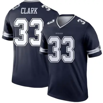 Damone Clark Dallas Cowboys Youth Navy Name & Number Logo T-Shirt 