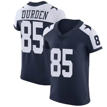 Men's David Durden Dallas Cowboys Elite Navy Alternate Vapor Untouchable Jersey