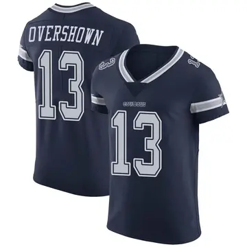 Men's DeMarvion Overshown Dallas Cowboys Elite Navy Team Color Vapor Untouchable Jersey