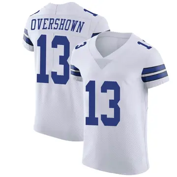 Men's DeMarvion Overshown Dallas Cowboys Elite White Vapor Untouchable Jersey