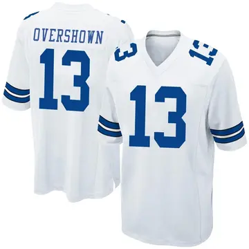 Men's DeMarvion Overshown Dallas Cowboys Game White Jersey