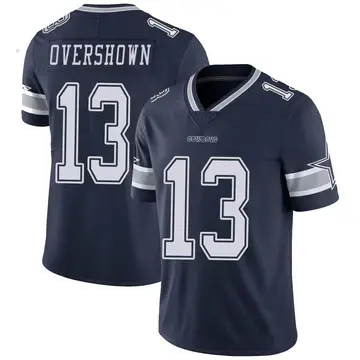 Men's DeMarvion Overshown Dallas Cowboys Limited Navy Team Color Vapor Untouchable Jersey