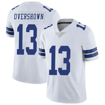 Men's DeMarvion Overshown Dallas Cowboys Limited White Vapor Untouchable Jersey