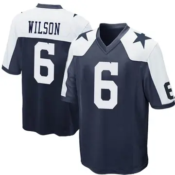 Donovan Wilson Dallas Cowboys Men's Legend White Color Rush T-Shirt