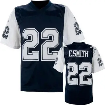 Emmitt Smith Dallas Cowboys Men's Legend White Color Rush T-Shirt