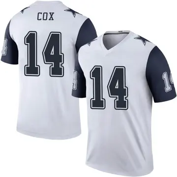 Jabril Cox Dallas Cowboys Signed Jersey Numbers Lot (6)Beckett COA