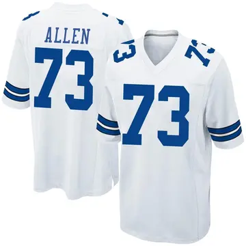 Larry Allen Dallas Cowboys Men's Legend White Color Rush T-Shirt