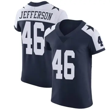 Malik Jefferson Dallas Cowboys Youth Legend White Color Rush T-Shirt