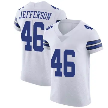 Malik Jefferson Dallas Cowboys Youth Legend White Color Rush T-Shirt