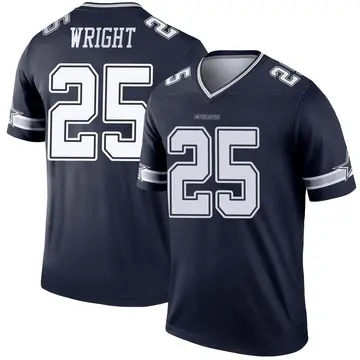 Nahshon Wright Signed Dallas Cowboys Custom Jersey (Beckett Witness  Certified), Auction of Champions, Sports Memorabilia Auction House