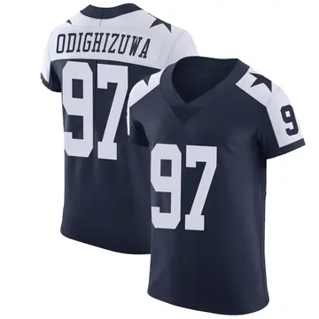 Men's Osa Odighizuwa Dallas Cowboys Elite Navy Alternate Vapor Untouchable Jersey