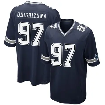 Men's Osa Odighizuwa Dallas Cowboys Game Navy Team Color Jersey