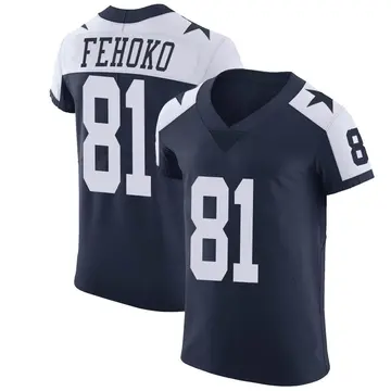 Simi Fehoko 81 Dallas Cowboys Super Bowl LVII Super Bowl LVII Navy Men Game  Jersey - Bluefink