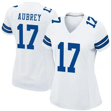 Brandon Aubrey Dallas Cowboys Youth Legend White Color Rush T-Shirt