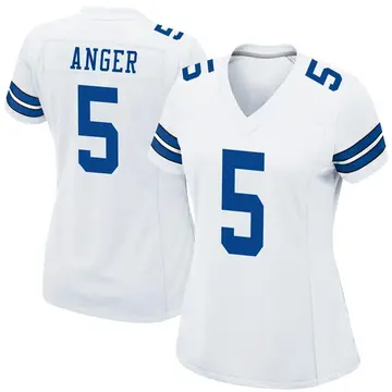 Bryan Anger Dallas Cowboys Men's Legend White Color Rush T-Shirt