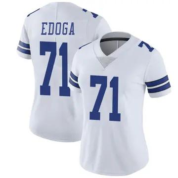 Chuma Edoga Men's Nike Navy Dallas Cowboys Custom Game Jersey