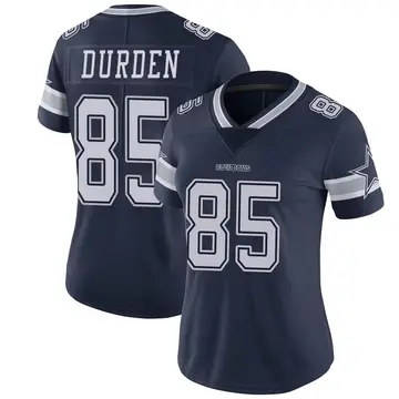 Women's David Durden Dallas Cowboys Limited Navy Team Color Vapor Untouchable Jersey