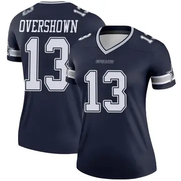 Women's DeMarvion Overshown Dallas Cowboys Legend Navy Jersey