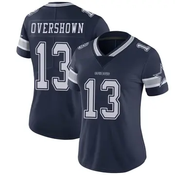 Women's DeMarvion Overshown Dallas Cowboys Limited Navy Team Color Vapor Untouchable Jersey