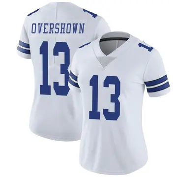 Women's DeMarvion Overshown Dallas Cowboys Limited White Vapor Untouchable Jersey