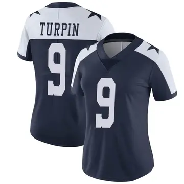 KaVontae Turpin Dallas Cowboys Men's Navy Name & Number Logo T-Shirt 