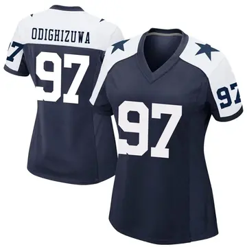 Women's Osa Odighizuwa Dallas Cowboys Game Navy Alternate Jersey