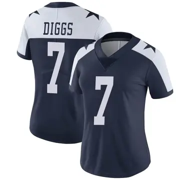 Trevon Diggs Dallas Cowboys Women's Navy by Backer T-Shirt 