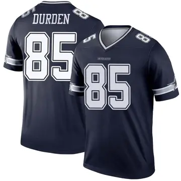 Youth David Durden Dallas Cowboys Legend Navy Jersey