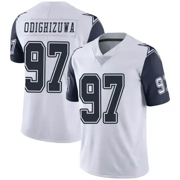 Youth Osa Odighizuwa Dallas Cowboys Limited White Color Rush Vapor Untouchable Jersey