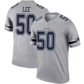 Men's Dallas Cowboys #50 Sean Lee Navy Throwback 100th Season Limited Jersey